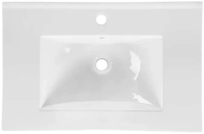 Ceramiczna umywalka meblowa India 60 cm - Biała