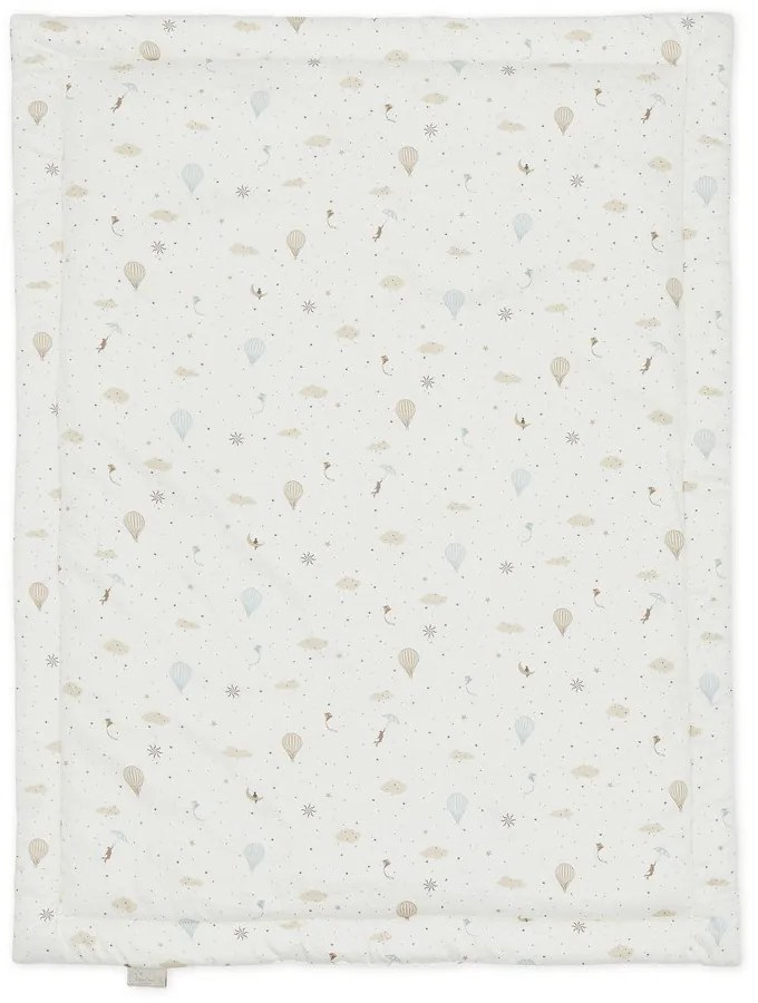 Koc dziecięcy z bawełny organicznej w kolorze kości słoniowej 90x120 cm Dreamland – Cam Cam Copenhagen