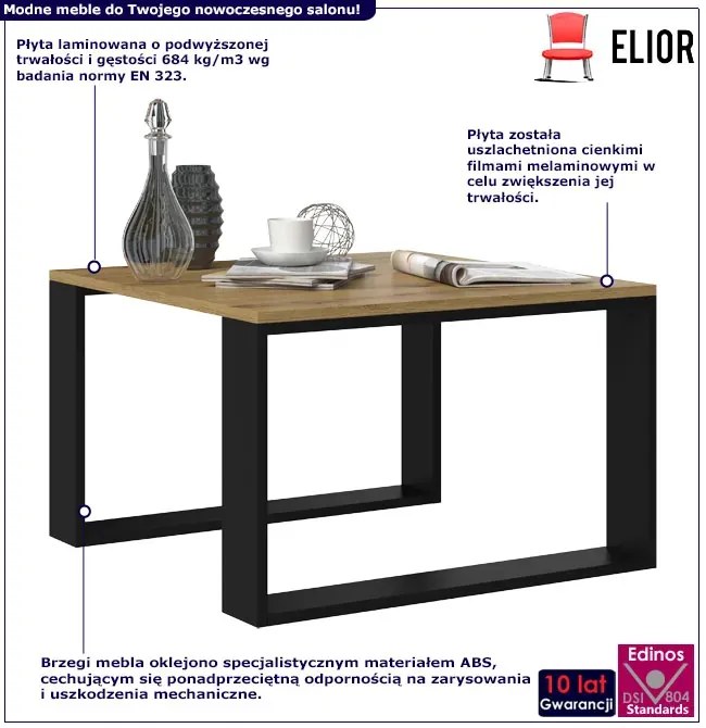 Ława kawowa do salonu dąb artisan Z8-B60