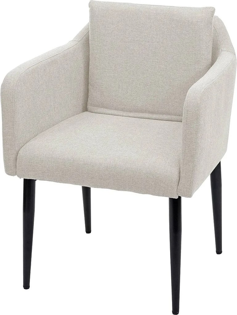 Krzesło do jadalni MCW-H93,  tkanina/tekstylia kremowo-beżowy