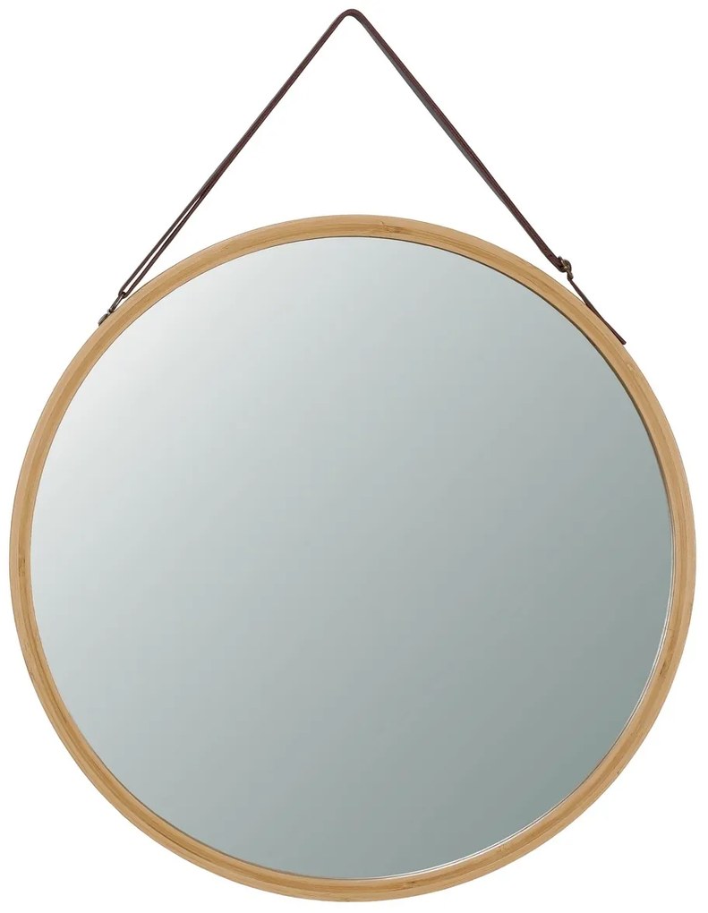 Lustro ścienne B053 NAT, bambus