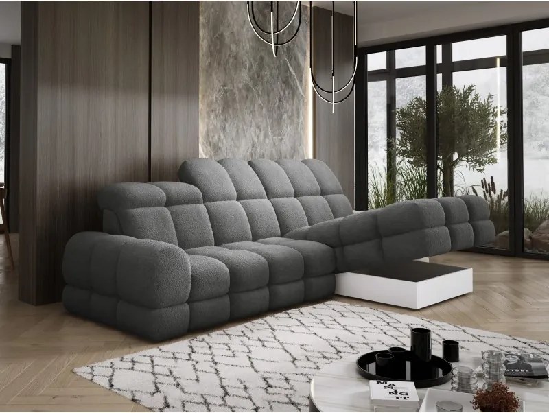 Narożnik TOLLO MINI S Prawostronny Elektryczna regulacja Anthology 18 kolor Szary WERSAL