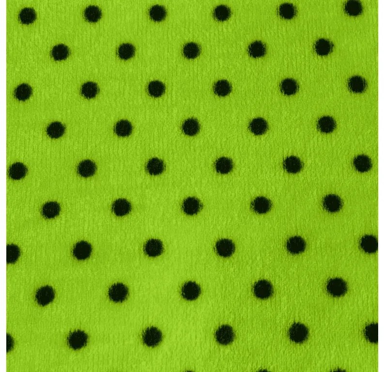 PrzytulneMieszkanie.pl PrzytulneMieszkanie.pl Pościel z mikropluszu COLAM zielona Rozmiar pościeli: 2 szt 70 x 90 cm | 200 x 220 cm