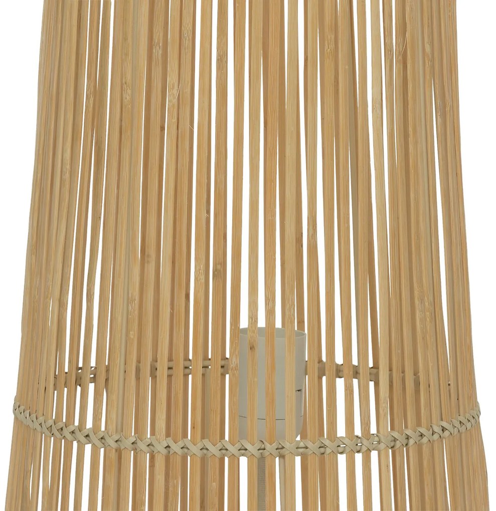 Lampa rattanowa stojąca MAHE, 100 cm