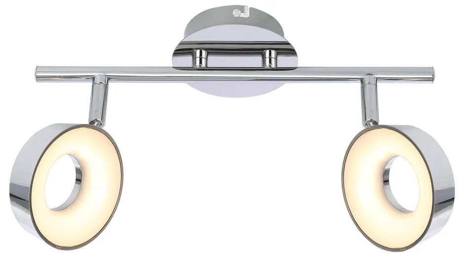 Lampa sufitowa LED w kolorze srebra z połyskiem 31x10 cm Isla – Candellux Lighting