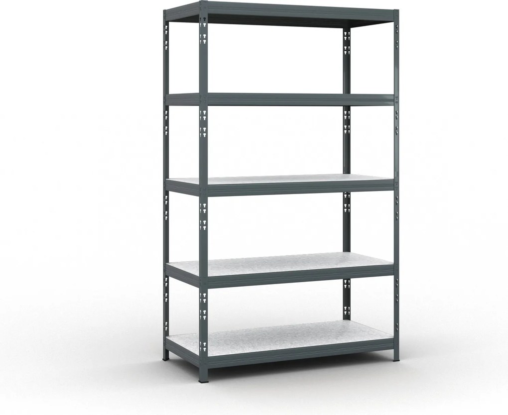Regał półkowy 1+1 GRATIS, 1966x1200x600 mm, nośność 280 kg