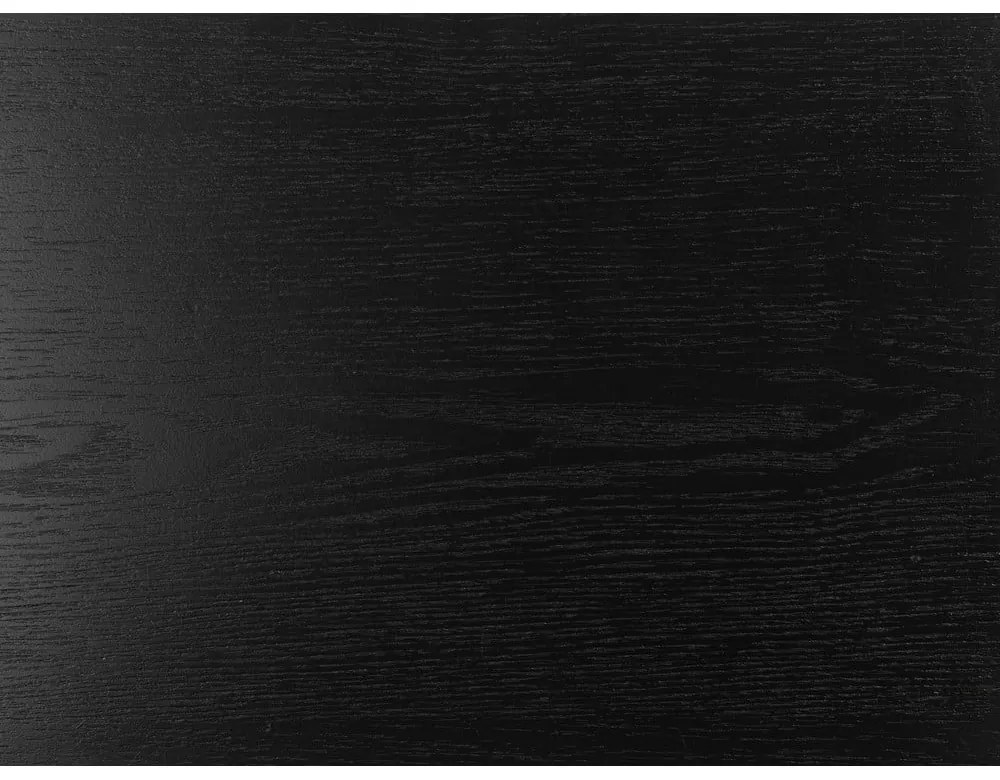 Czarny regał ścienny w dekorze jesionu 75x91 cm Seaford – Actona