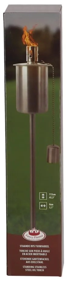 Metalowa lampa olejna (wysokość 116 cm) – Esschert Design
