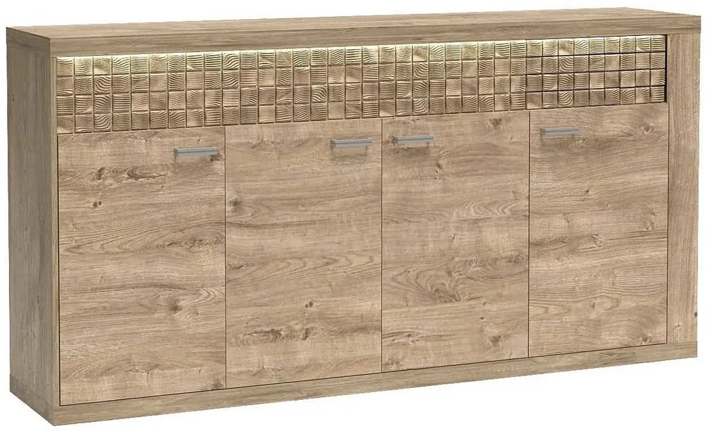 Komoda czterodrzwiowa dąb ribbeck R1-M21