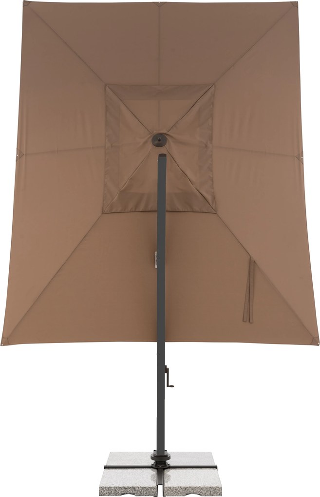 Doppler ALU XL ULTRA 4x3 m - wahadłowy parasol ogrodowy z bocznym masztem