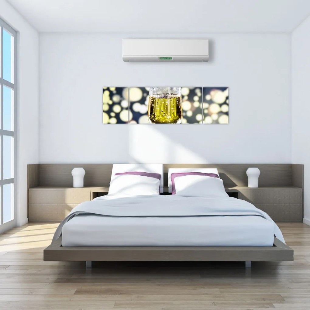 Obraz szampana (170x50 cm)
