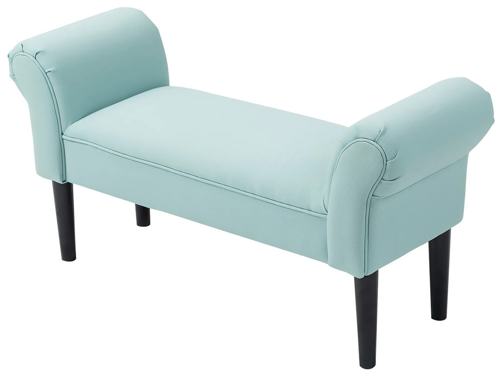 HOMCOM Tapicerowana Ławka do Sypialni i Przedpokoju, do 130 kg, 102 x 36 x 51 cm, Zielona