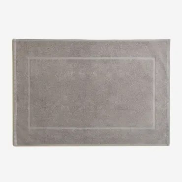 Bawełniany Dywanik Łazienkowy (50x80 Cm) Selyra Mink Grey - Sklum