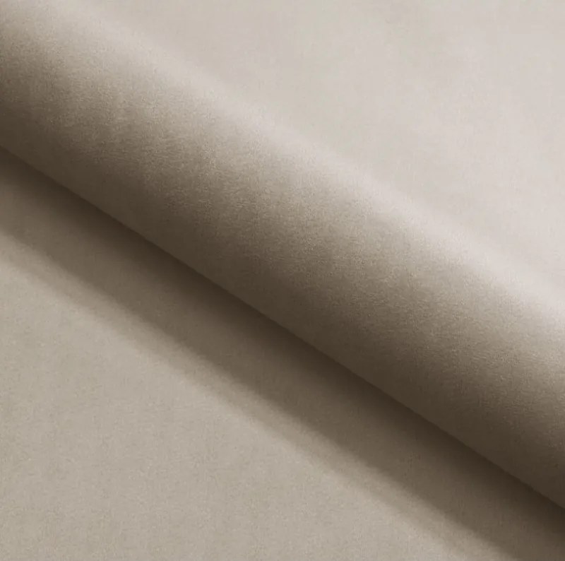 Narożnik GLOSS Lewostronny z funkcją spania, zestaw z poduszkami wolnostojący tkanina RIVIERA 21 Beżowy WERSAL