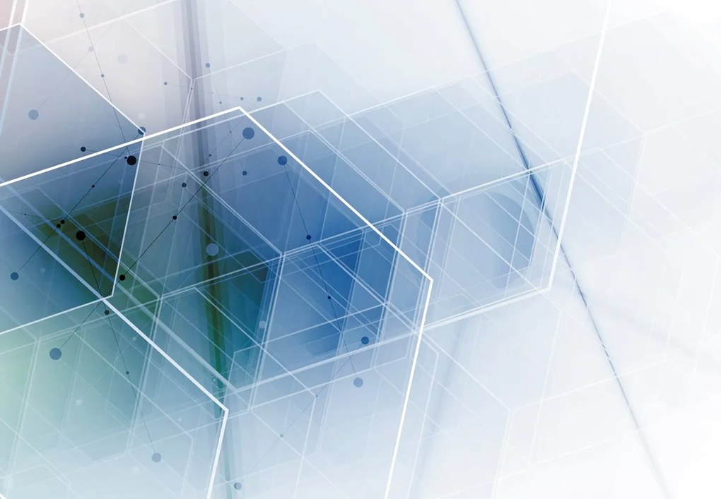 Fototapeta - Geometryczne kształty (196x136 cm)