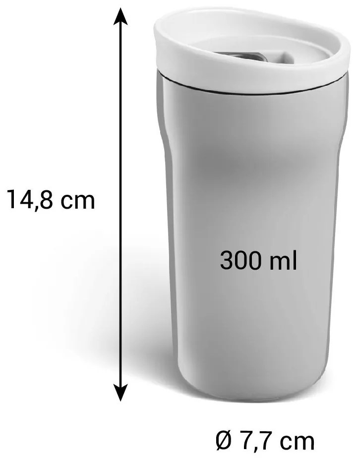 Tescoma Kubek termiczny CONSTANT PASTEL 0,3 l,stal nierdzewna
