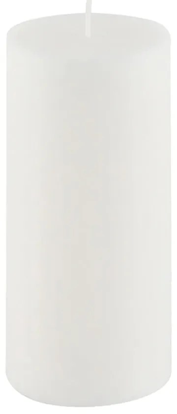Biała świeczka Ego Dekor Cylinder Pure, 50 h
