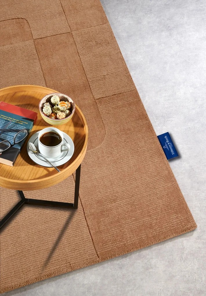 Dywan wełniany Villeroy &amp; Boch Charlotte odcienie brązowego 160 cm x 230 cm