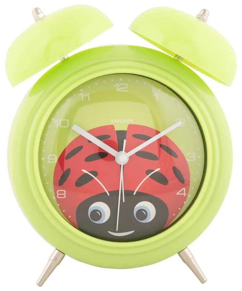 Budzik dla dzieci ø 15 cm Peekaboo Ladybug – Karlsson