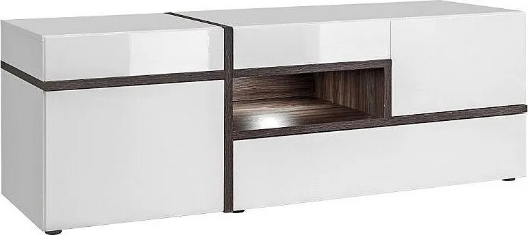 Szafka RTV CROSS 150 biała