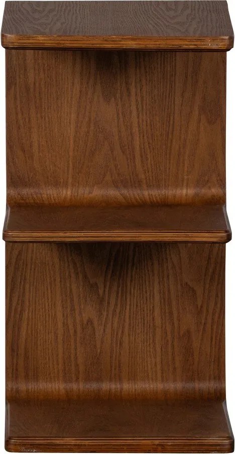 Stolik w dekorze orzecha 32x40 cm Frey – WOOOD