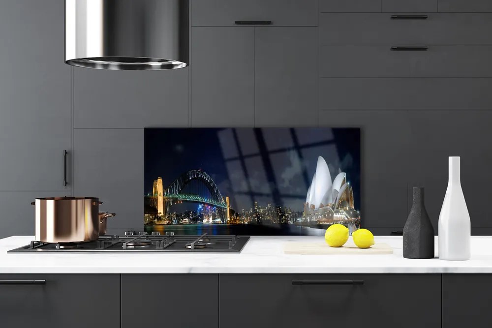 Panel Szklany do Kuchni Most Harbour W Sydney