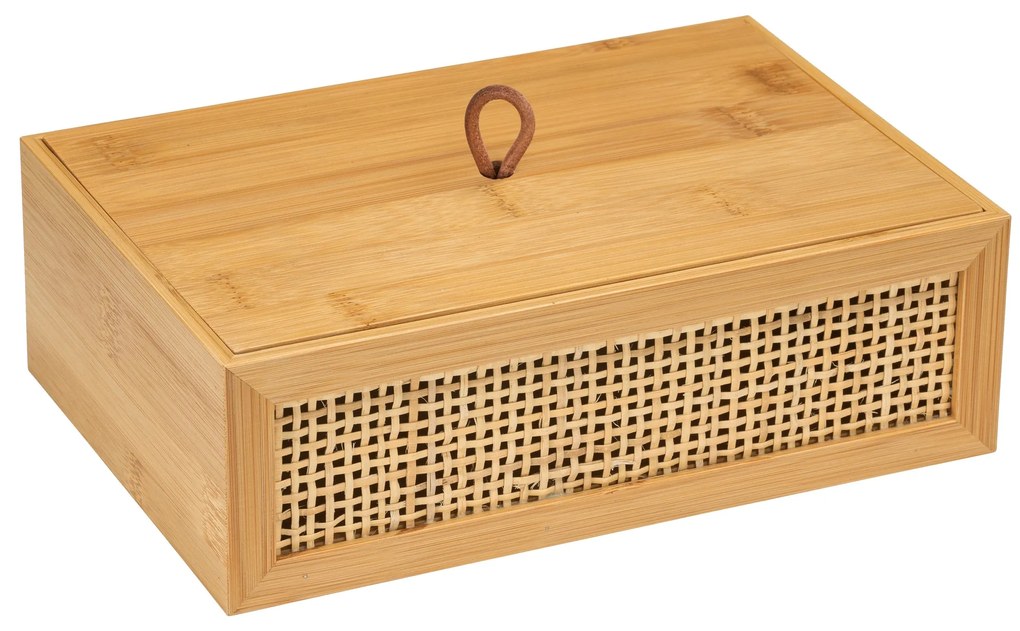 Pojemnik na kosmetyki ALLEGRE BAMBOO, 22 x 7 x 15 cm, WENKO
