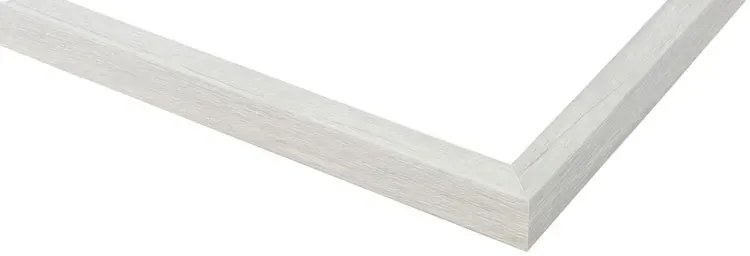 Drewniane lustro minimalistyczne biały dąb F7-R70