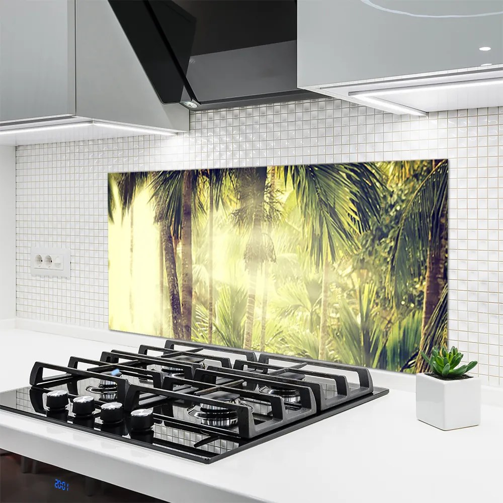 Panel Szklany Egzotyczna Gęstwina Tropików