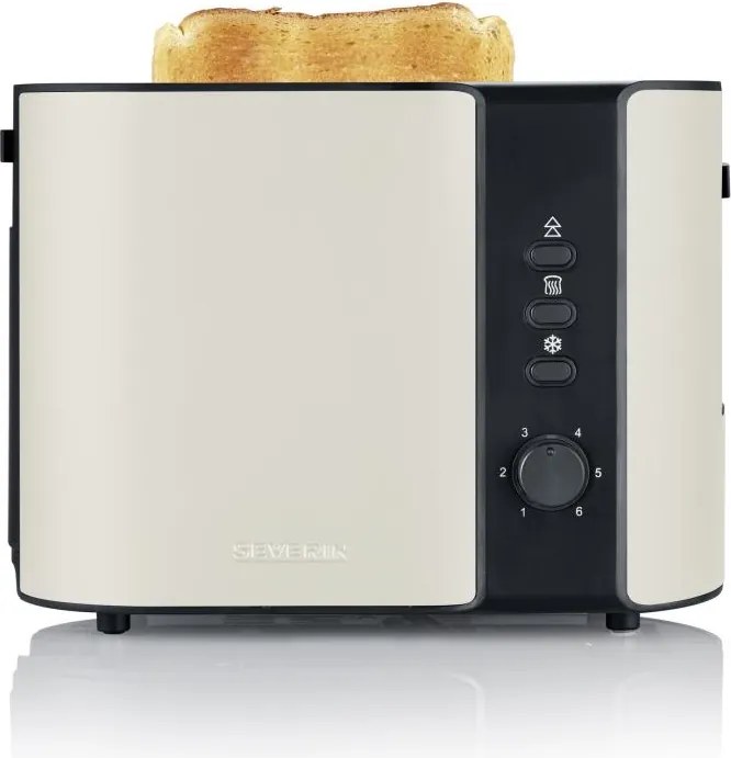 Severin AT 9576 - Toster dwuszczelinowy 800W/230V beżowy/czarny