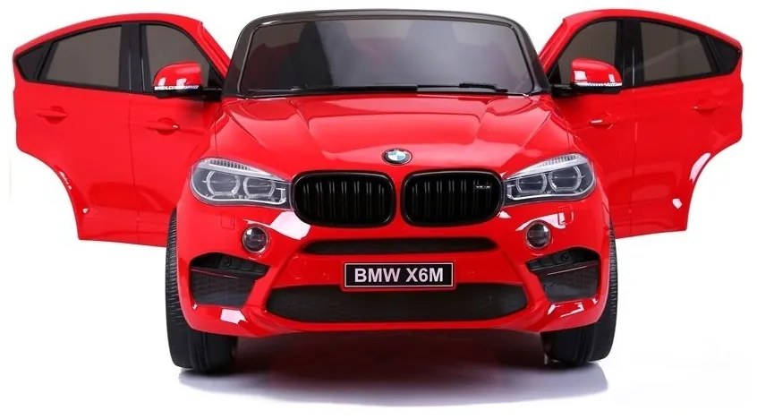 Auto na akumulator nowe bmw x6m czerwone