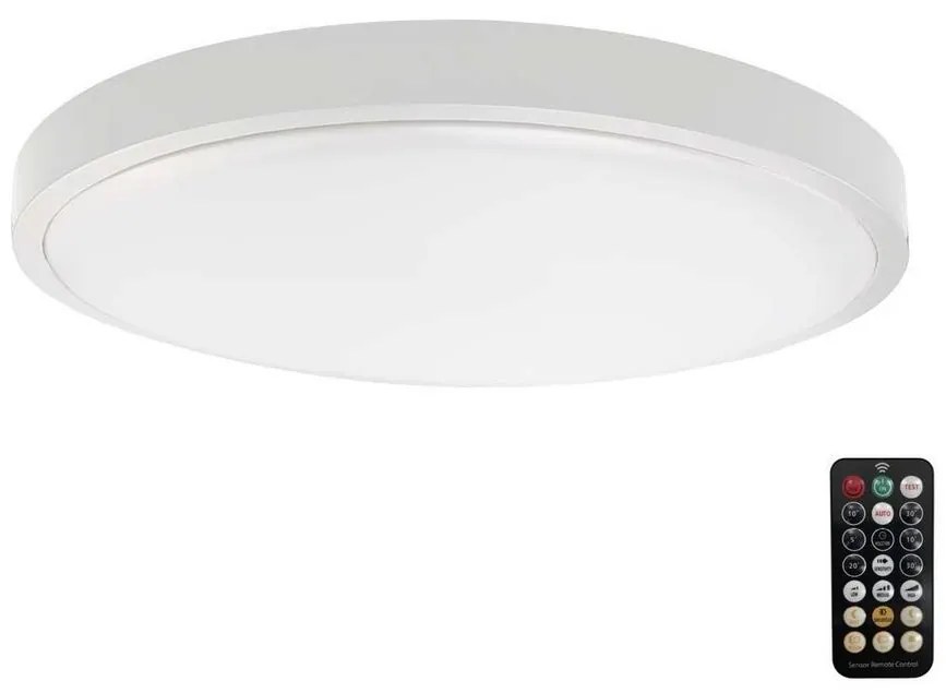 LED sufitowa lampa łazienkowa z czujnikiem LED/24W/230V IP44 6500K pr. 35 cm+DO