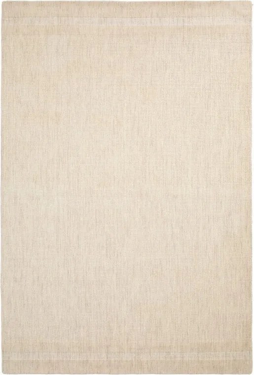 Kremowy wełniany dywan tkany ręcznie 160x230 cm Dalena – Kave Home