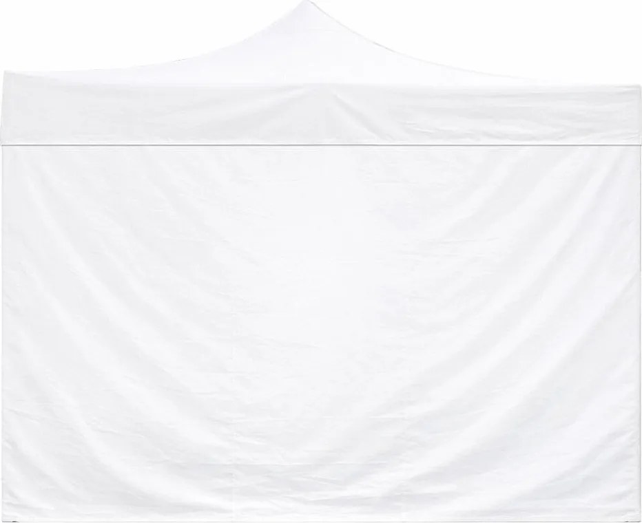 3x2m biała wodoodporna osłona boczna, zamiennik do składanej altany 3x3m