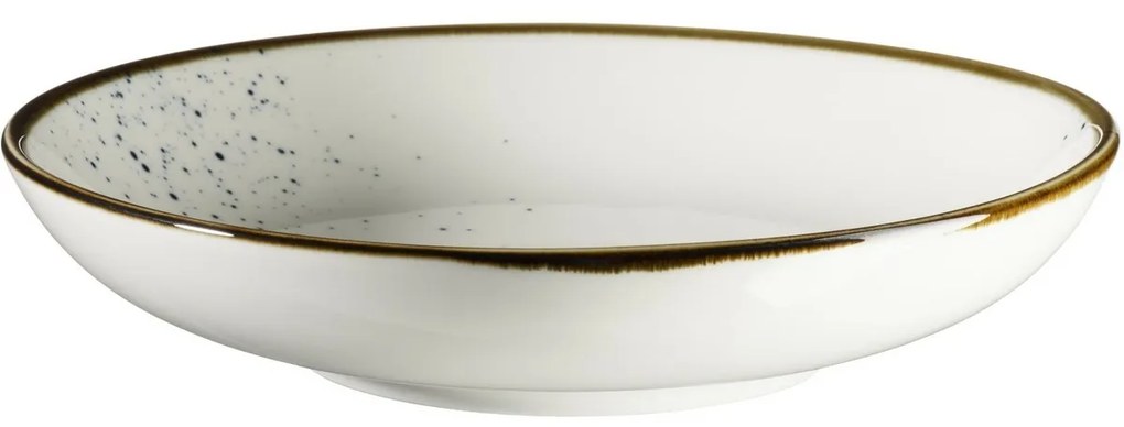 Mäser Głęboki talerz Pintar White niebieskiekropki 21 cm