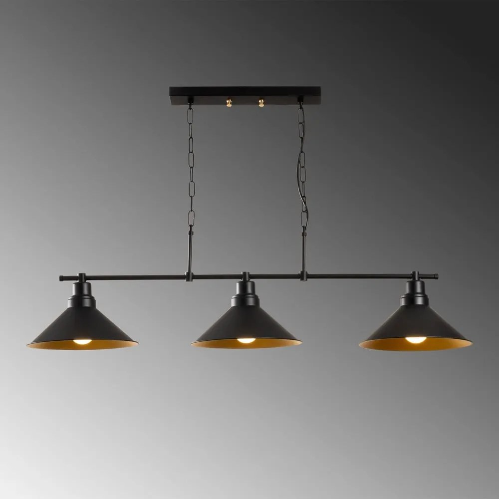 Czarna lampa wisząca Sivani – Opviq lights