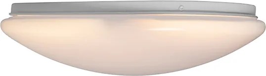 Inteligentny nowoczesny plafon biały 38 cm z LED i RGB - Iene