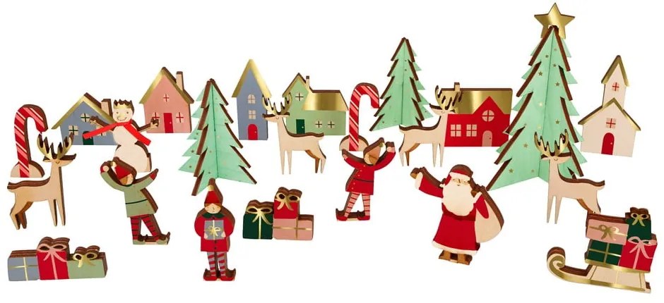 Kalendarz adwentowy Festive Village – Meri Meri
