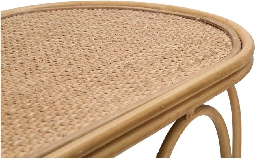 Rattanowa konsola w naturalnym kolorze 32x110 cm Samui – Mauro Ferretti