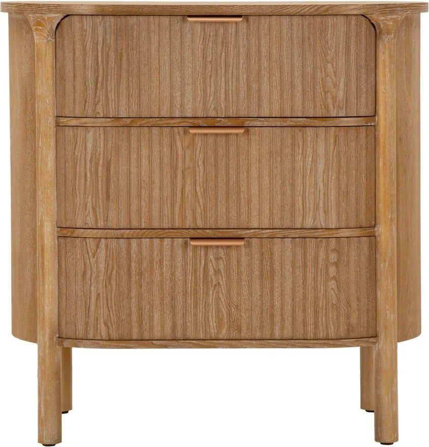 Komoda z litego drewna jodłowego w naturalnym kolorze 80,5x82x47 cm Gothenburg – Mauro Ferretti