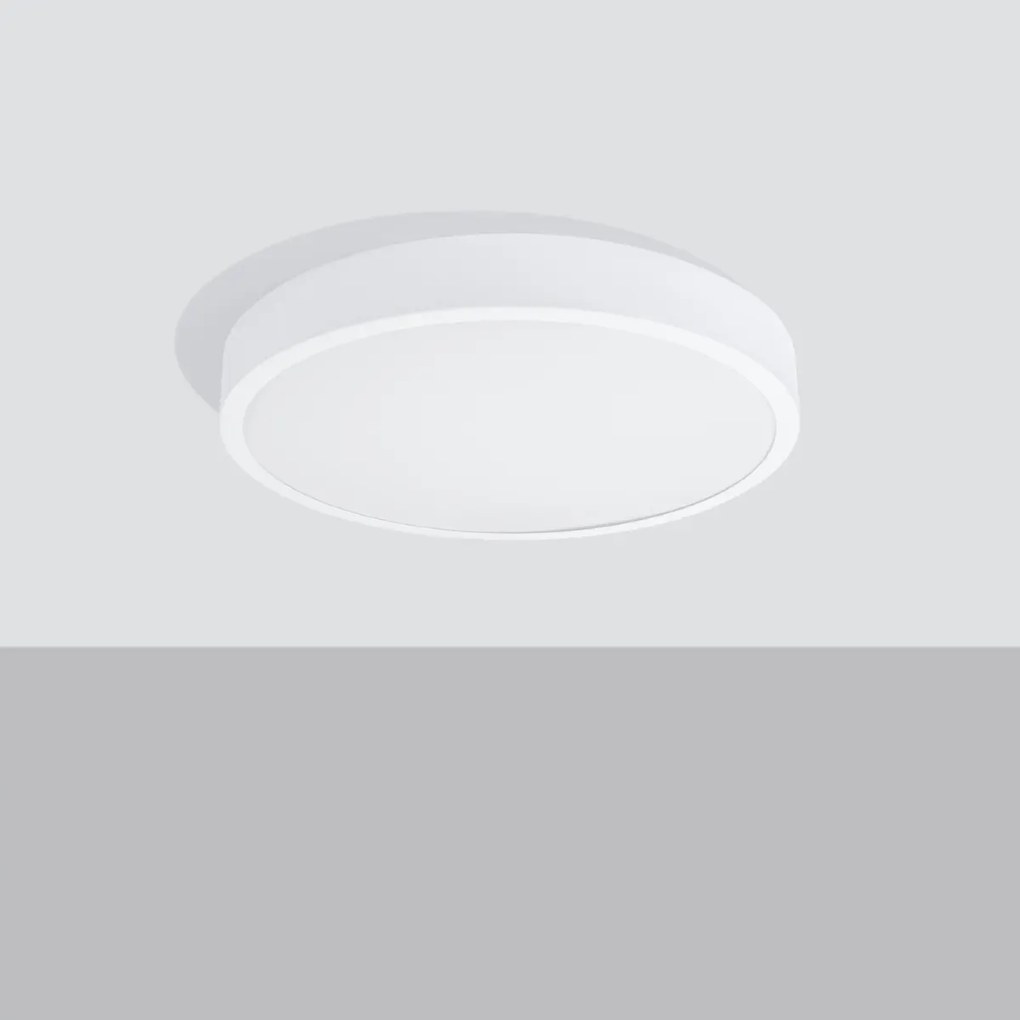 Plafon ONYX 50 biały LED 3000K SOLLUX LIGHTING