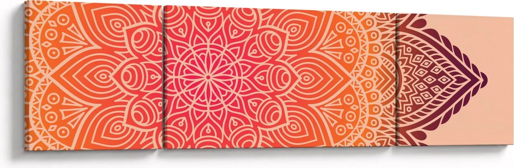 Obraz - Mandala sztuka (170x50 cm)