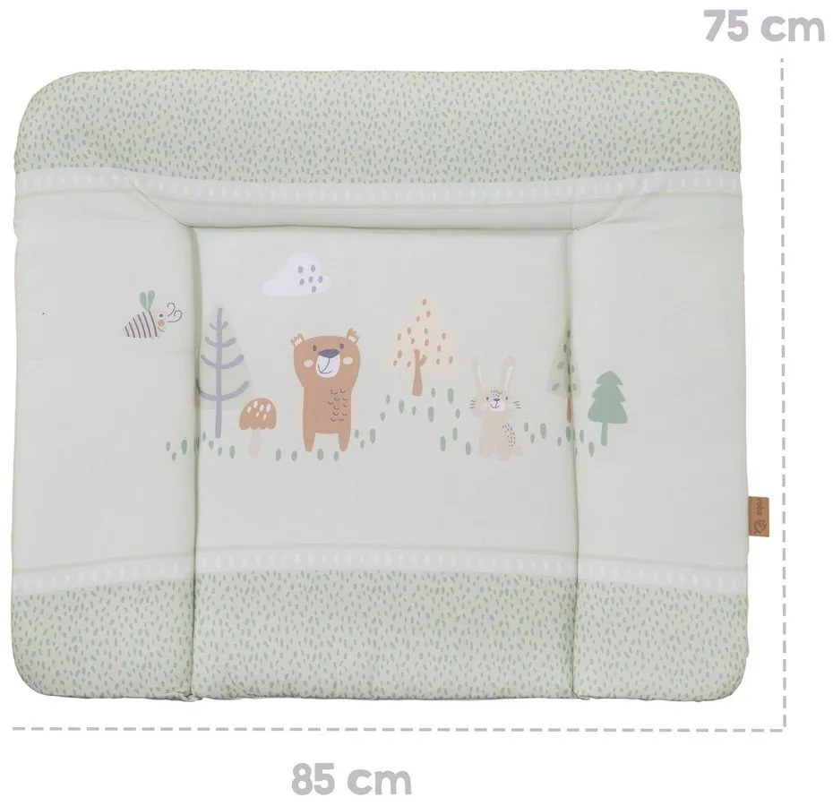 Podkładka do przewijania 75x85 cm Woodland Buddies – Roba