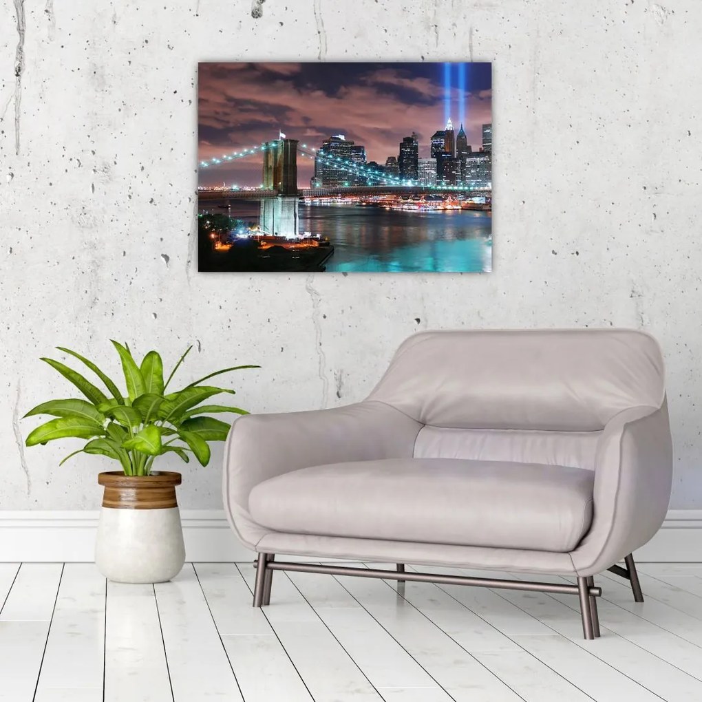 Obraz - Nowy Jork, Manhattan (70x50 cm)