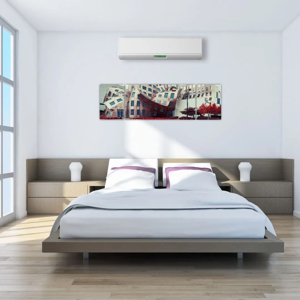 Obraz - budynek architektoniczny (170x50 cm)