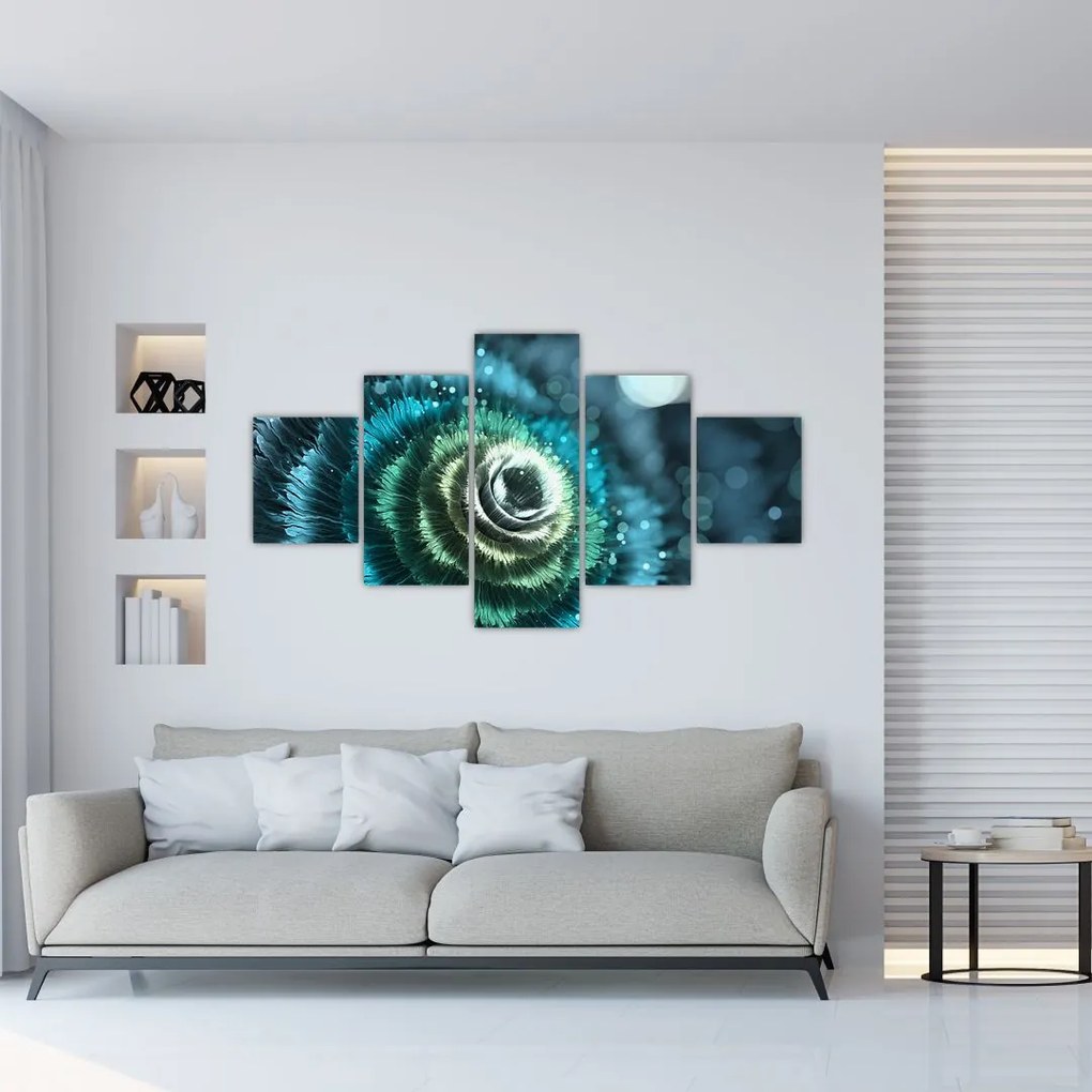 Obraz - Kwiat w szczegółach (125x70 cm)