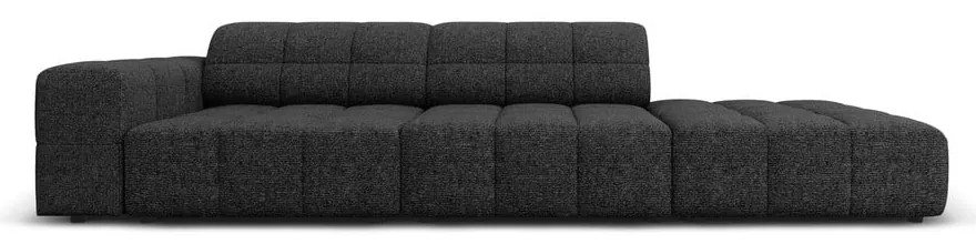 Antracytowy szezlong (lewostronny) Chicago – Cosmopolitan Design