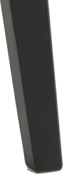 Okrągły stół nierozkładany Roxby 105 cm czarny