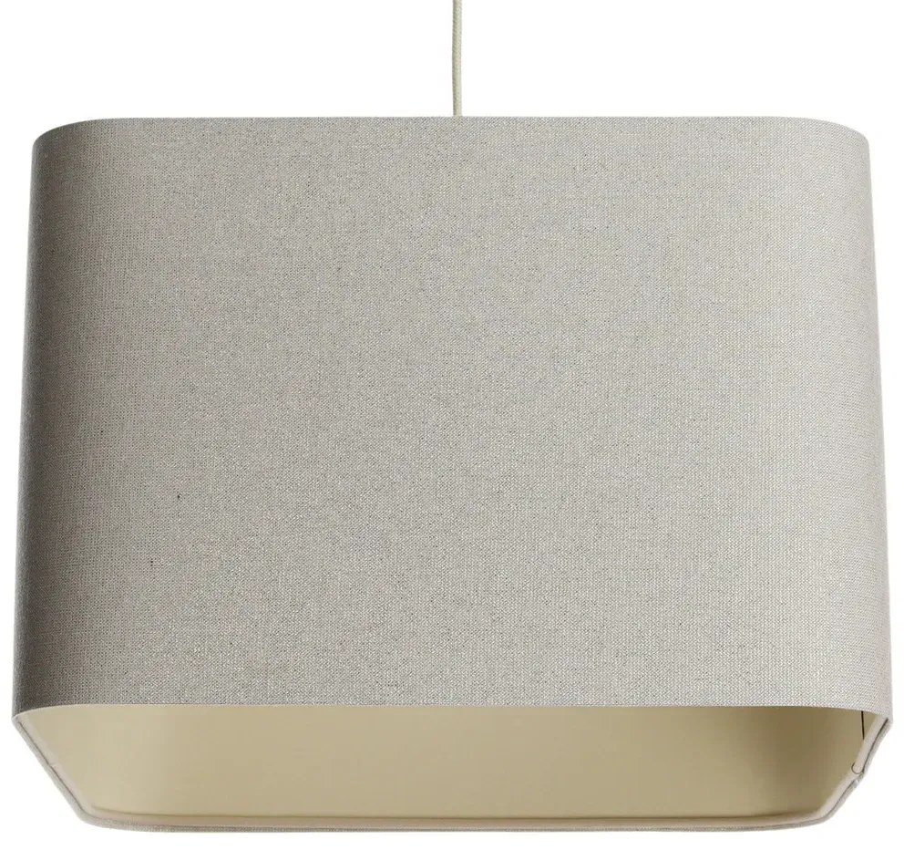 Lampa wisząca KWADRO LEN 007-40w20 jasnobeżowa BPS KONCEPT