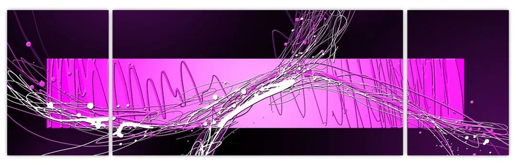 Abstrakcyjny obraz (170x50 cm)